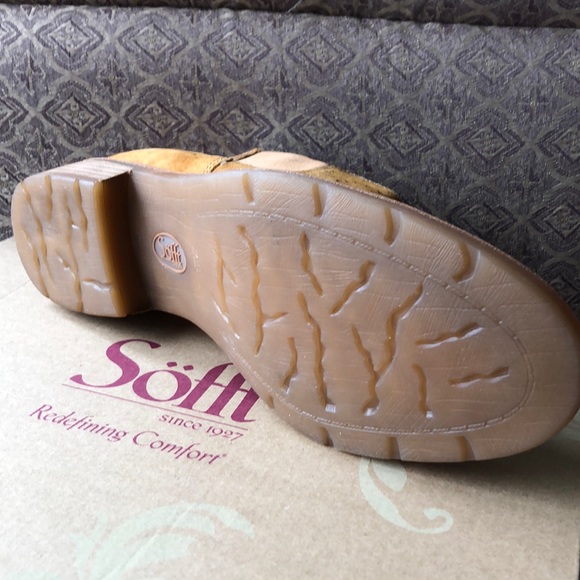 SOFFT new GENUINE SUEADE / LEATHER booties 492SN - Picture 10 of 16